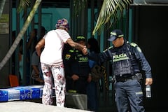 La destrucción de varias viviendas llevó a familias a permanecer en las calles, una de las escenas que deja la emergencia provocada por el terremoto en Cali.
