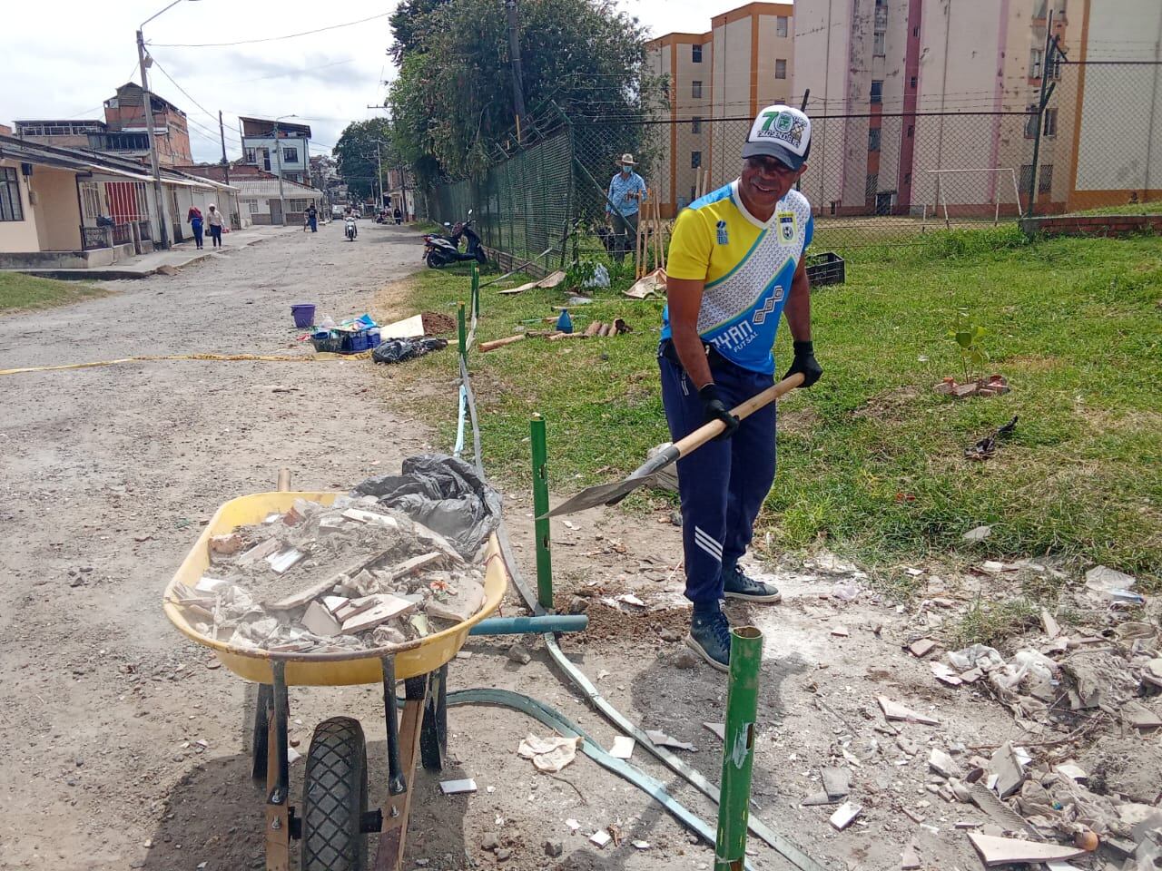 Limpieza del Brazo Seco del Río Ejido en Popayán