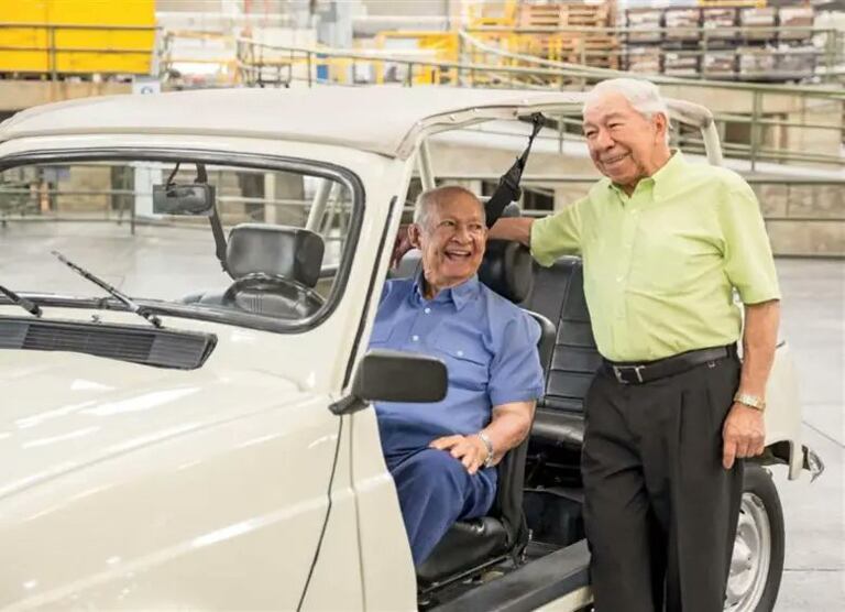 José María Acevedo (izquierda) y Pedro Nel Bedoya (derecha), fueron grandes amigos y compañeros de trabajo.