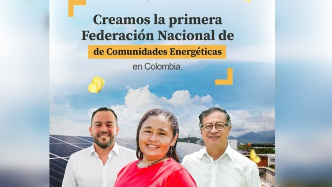 Nace la Federación Nacional de Comunidades Energéticas con respaldo del Gobierno de Petro.