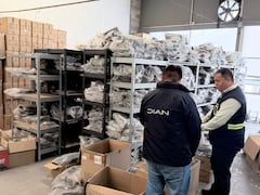 La Dian incautó 40.000 accesorios para
vehículos en Medellín