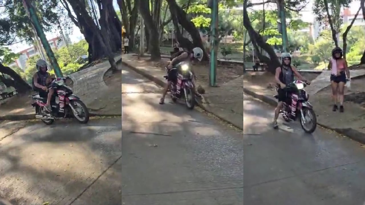 Robo de iguana en Cali