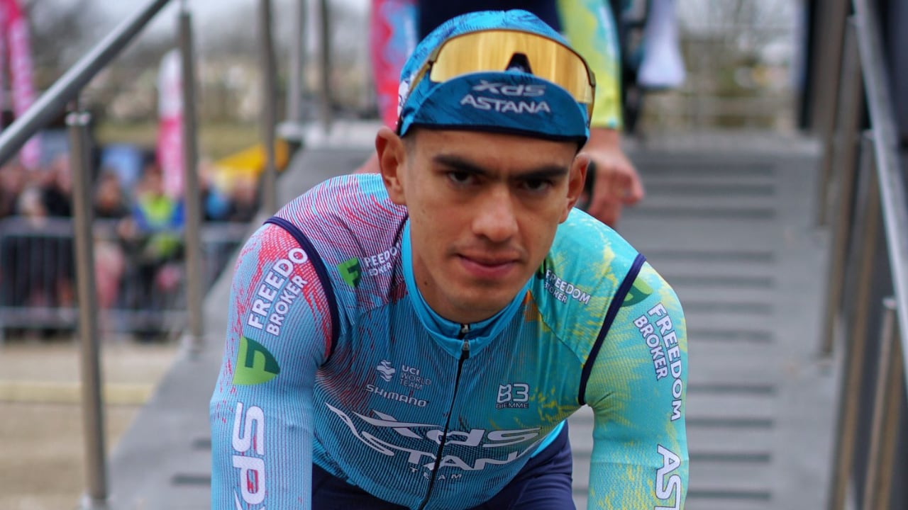 Harold Tejada participó en la París-Niza 2025