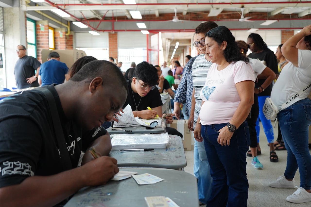 Elecciones presidenciales, votación en la ciudad de Barranquilla