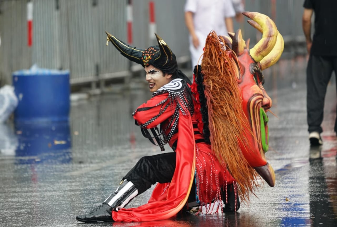 El Carnaval de Cali Viejo es uno de los más antiguos de la ciudad en esta Feria de Cali número 67 de 2024. Jorge Orozco / El País