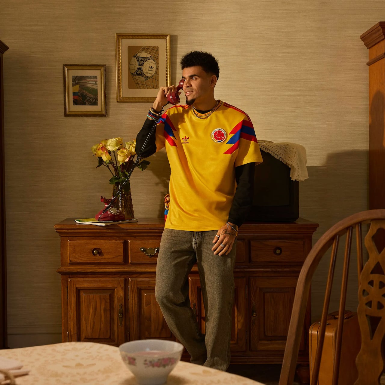 Camiseta retro Selección Colombia