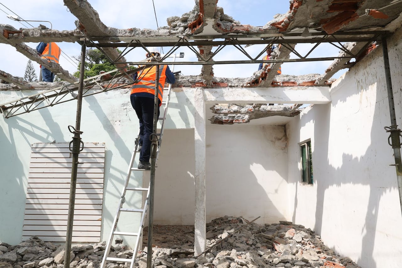 Más de $1.500 millones está invirtiendo la Alcaldía de Cali en la remodelación de tres sedes educativas de la comuna 15.