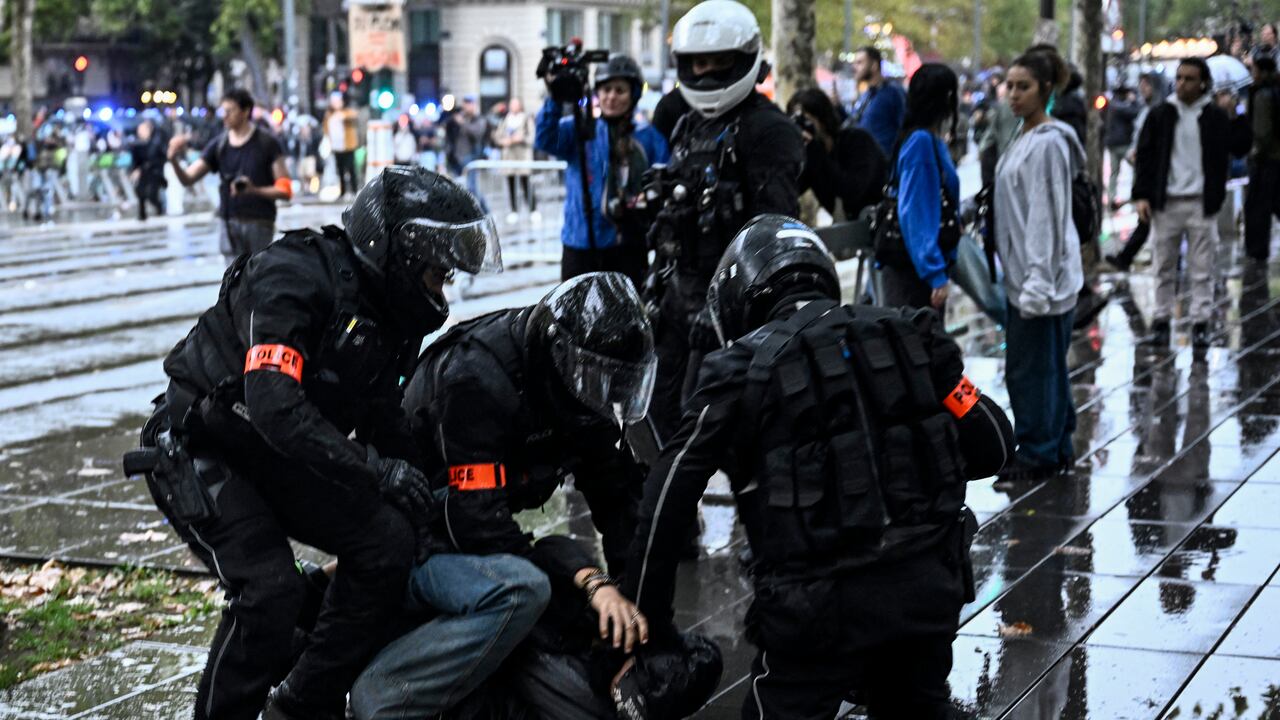 Manifestaciones en Francia tienen en vilo a las autoridades.