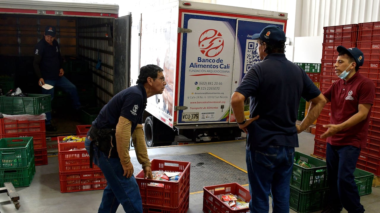 Banco de Alimentos de Cali. Fotos Raúl Palacios / El País.