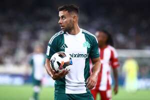 El defensa del Panathinaikos de Grecia, George Baldock, fue encontrado muerto en la piscina de su casa este miércoles 9 de octubre de 2024, informó la agencia estatal ANA. (Foto Eurokinissi / AFP) / - Greece OUT