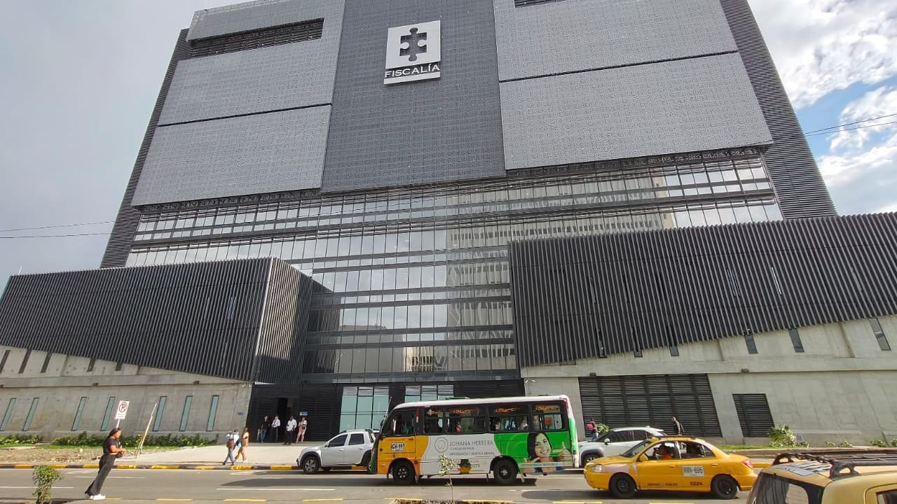 Inauguración del Búnker de la Fiscalía en Cali.