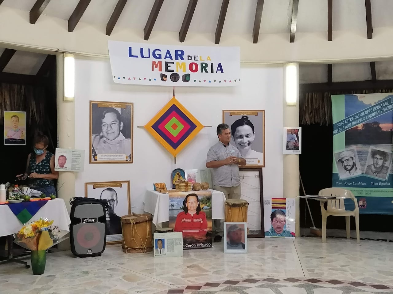 El padre Albeiro Parra solo quiere que vuelva la paz y la tranquilidad, como existía hace 30 o 40 años a los teritorios del Chocó y el Pacífico. Foto Cortesía Coordinación Regional del Pacífico Colombiano.