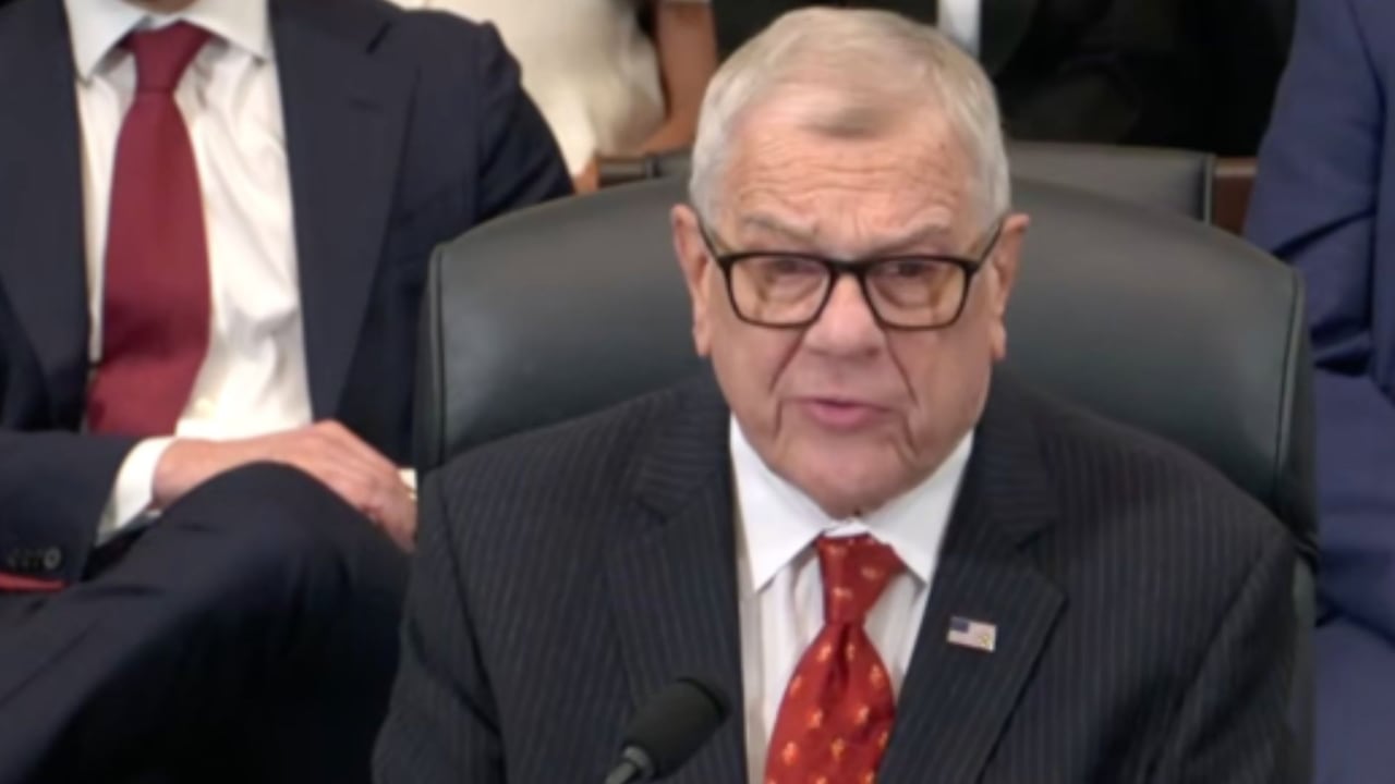 Michael Kozak, funcionario del gobierno estadounidense en audiencia en la Cámara de Representantes.