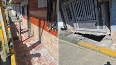 Más de 300 viviendas sufrieron afectaciones en San José del Palmar, epicentro del terremoto en Colombia.