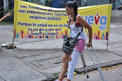 Protestas Usuarios Nueva EPS