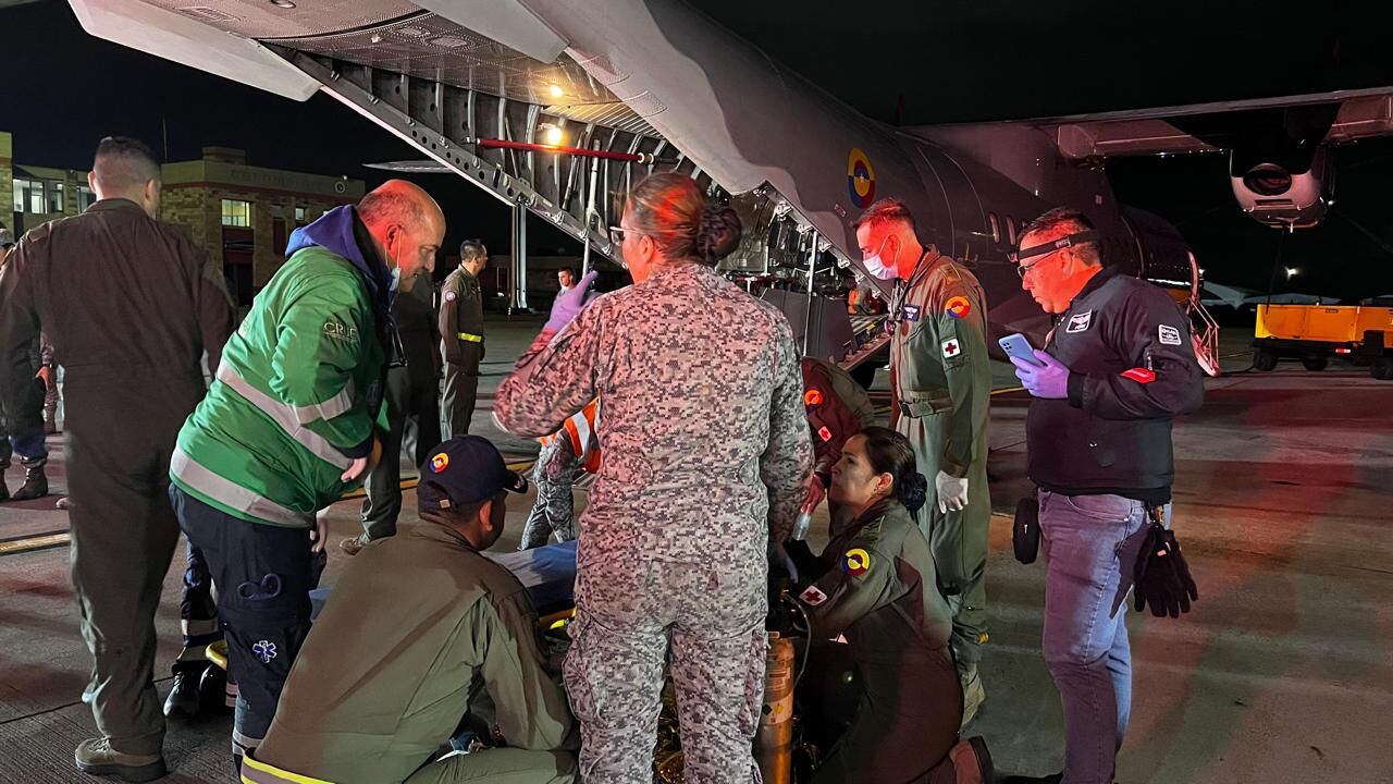 La misión fue coordinada con el Ejército Nacional.