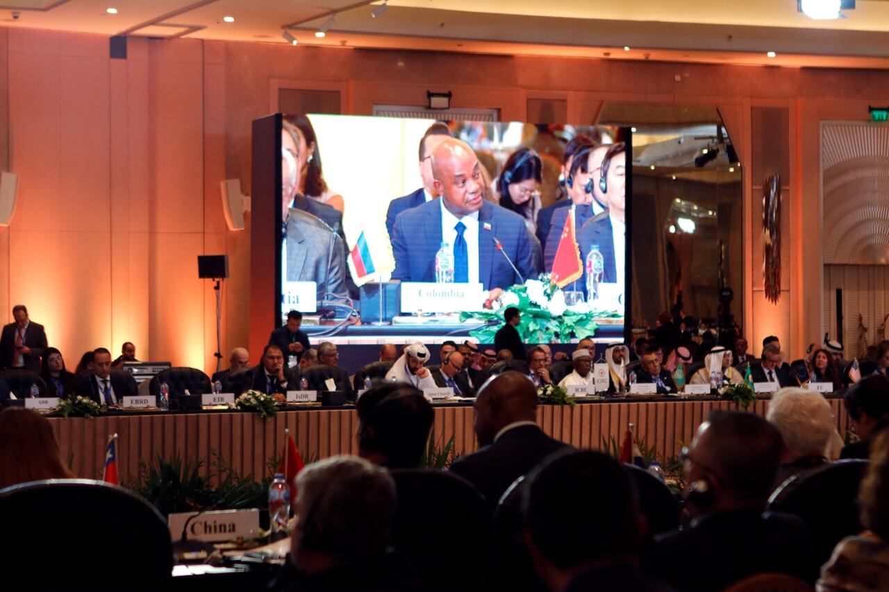 El canciller Luis Gilberto Murillo estuvo en Egipto.