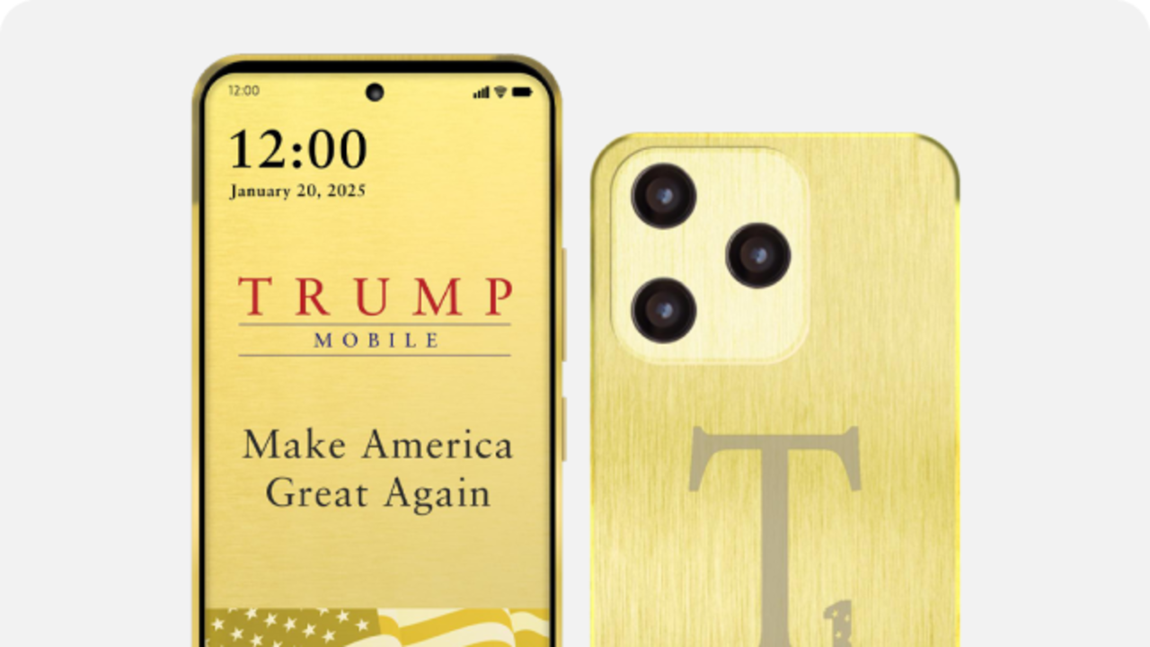 Un móvil con pantalla AMOLED y 12 GB de RAM marca la entrada de Trump al sector.