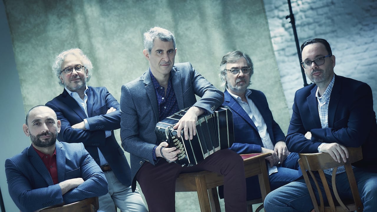 Quinteto Astor Piazzolla se presenta en el Teatro Colón. Crédito: Cristian Welcomme. Cortesía del teatro.