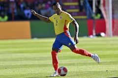 Willer Ditta vistiendo los colores de la Selección Colombia.