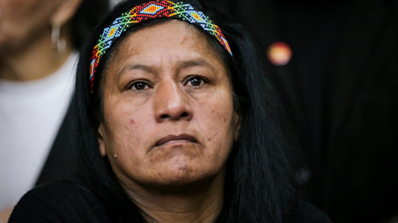 Aida Quilcué será la formula presidencial de Iván Cepeda, candidato del Pacto Histórico.