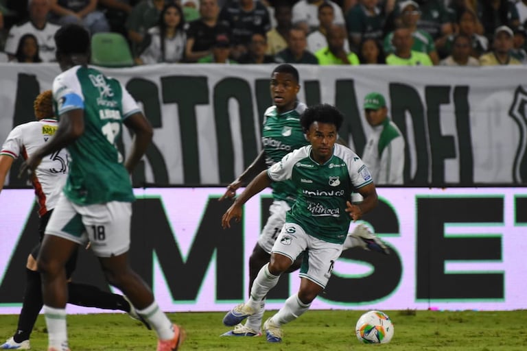 Imagen del partido entre Deportivo Cali y Once Caldas por la fecha 10 del primer semestre de la Liga Colombiana 2026.