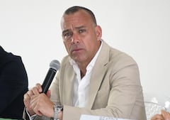 Fútbol: Rueda de prensa presentación de Rafael Dudamel, nuevo director técnico del Deportivo Cali. foto: José L Guzmán