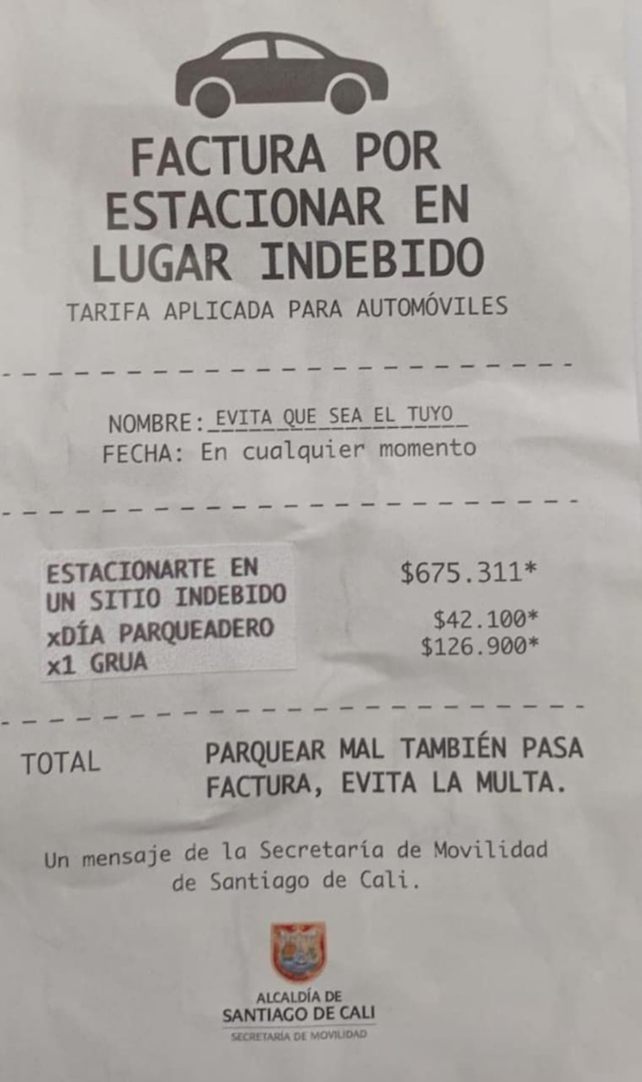 La campaña se está realizando en puntos de la ciudad donde se avanza en la recuperación del espacio público.