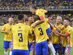 Momentos del partido de despedida de Mario Alberto Yepes.