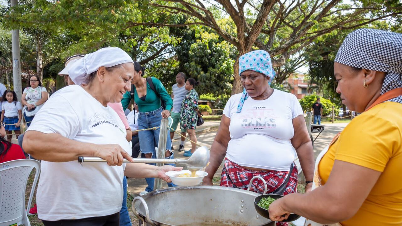 Comedores comunitario en la comuna 15 de Cali