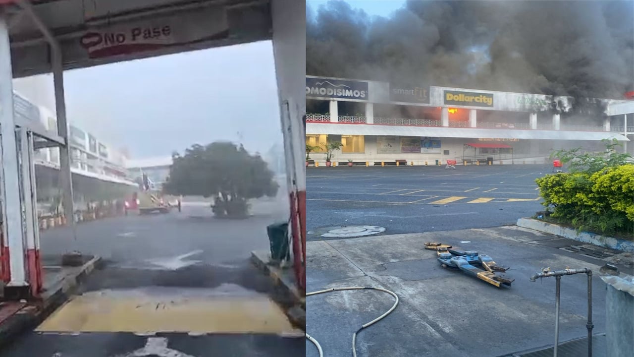 Grave incendio en las instalaciones del antiguo almacén La 14 de Pasoancho al sur de Cali.