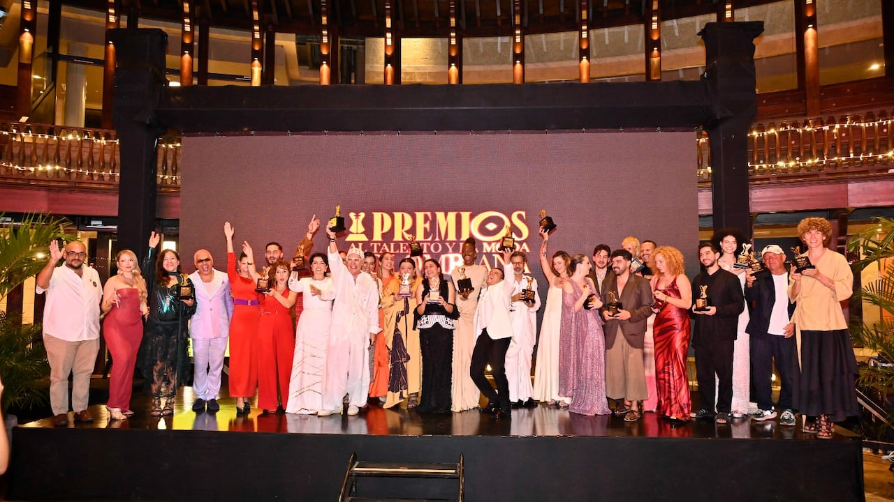 Se entregaron en Cartagena los premios al Talento y la Moda Colombiana. Foto: @ANFASSA
