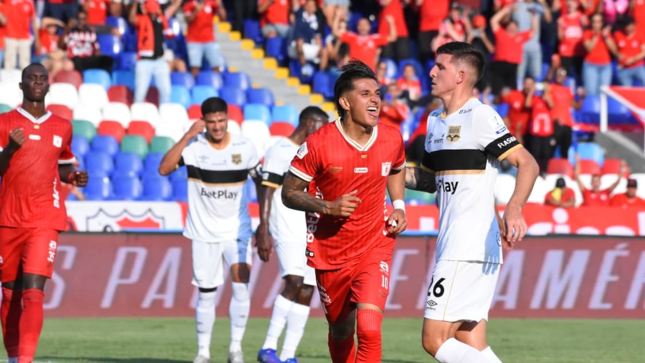 Imagen del partido entre América de Cali e Internacional de Bogotá por la fecha 1 del primer semestre de la Liga Colombiana 2026.