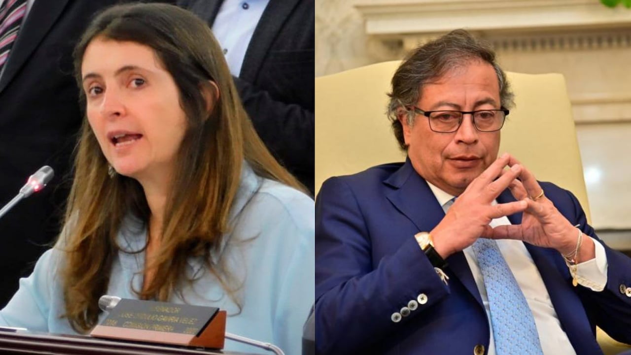 Paloma Valencia se fue con toda contra el presidente Gustavo Petro