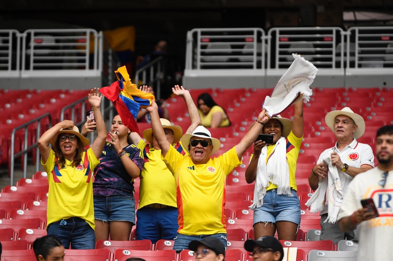 Phoenix, Az, julio 6 de 2024. , Ambiente dentro del Farm State previo al partido de Colombia Vs Panama por Copa América 2024 (Colprensa - Cristian Álvarez)