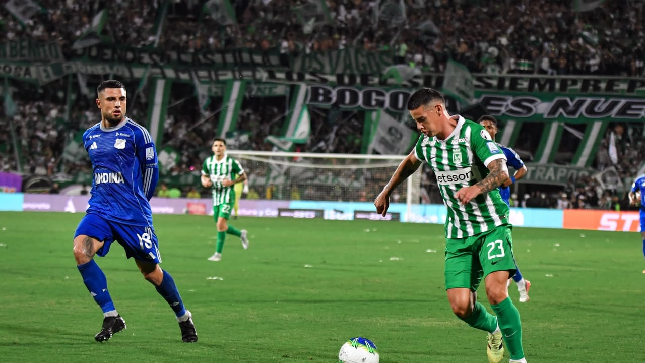 Partido entre Atlético Nacional y Millonarios por la fecha 12 del segundo semestre de la Liga Colombiana 2026.