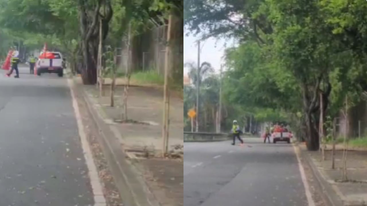 Ataque a puesto de control de tránsito en Cali