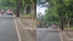 Ataque a puesto de control de tránsito en Cali