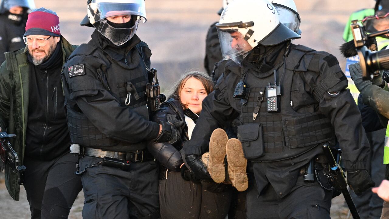 Greta Thunberg, la activista había pronunciado acalorado discurso el pasado sábado en contra de Alemania.