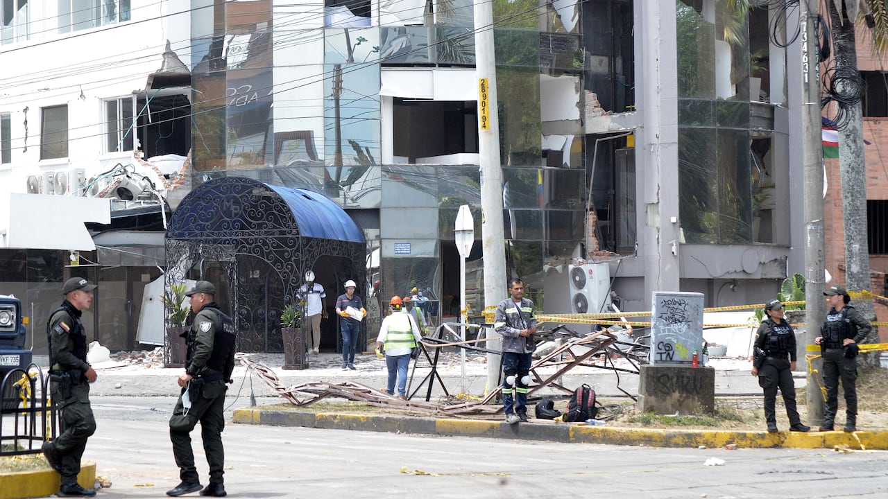 Colapso de Estructura Centro de Profesionales de la calle novena, Edificio Vanessa, Cantabria y Torres de Tequendama.