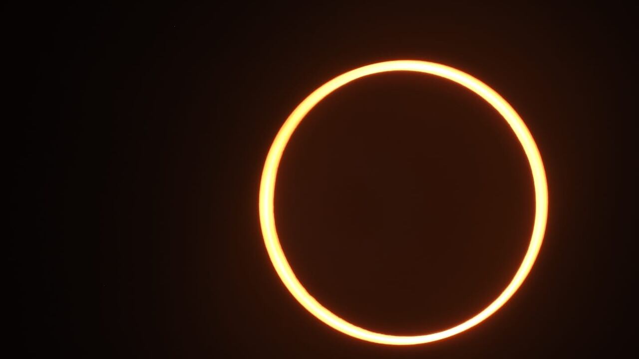 Así se vivió el eclipse solar anular en el desierto de la Tatacoa, en el Huila, Foto Jorge Orozco, El País
