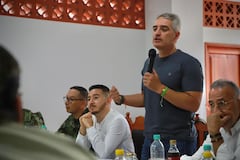 Andrés Julián Rendón, gobernador de Antioquia, en consejo de seguridad extraordinario