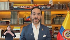 Abelardo de la Espriella durante sus declaraciones de este 2 de agosto.