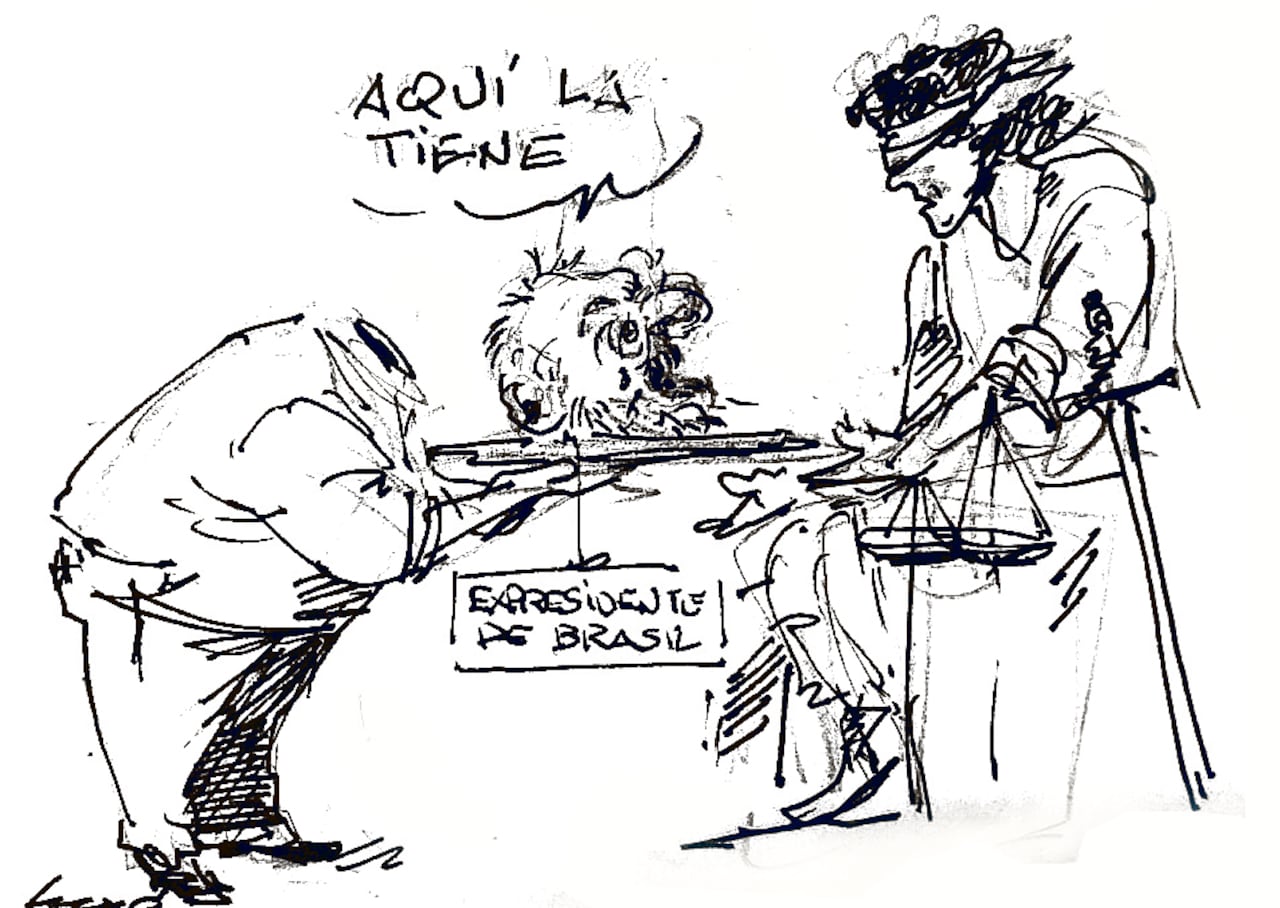 Caricaturas a color, de Luisé.