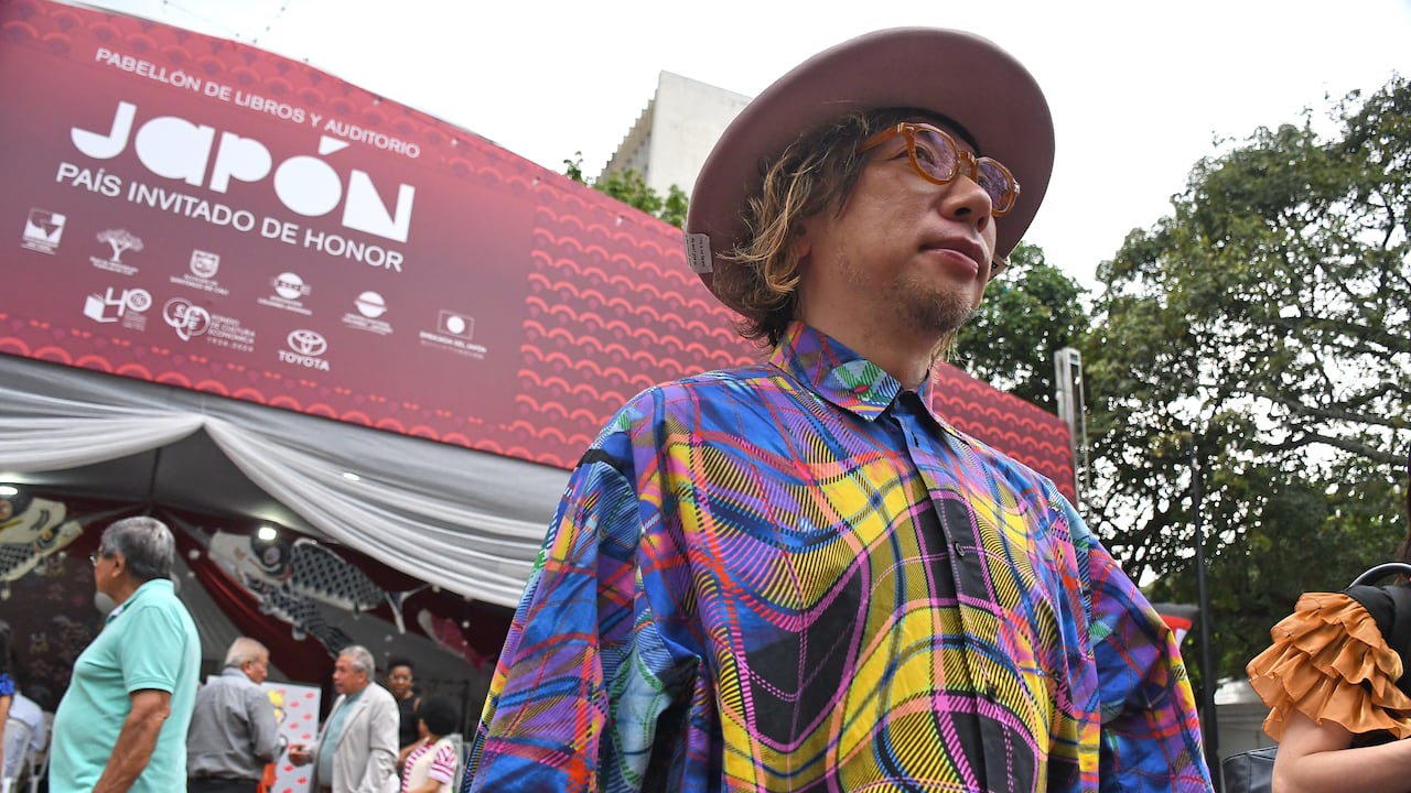 Cali. Sebastián Matsuda Feria Internacional del Libro Cali 2024. foto José L Guzmán. El País