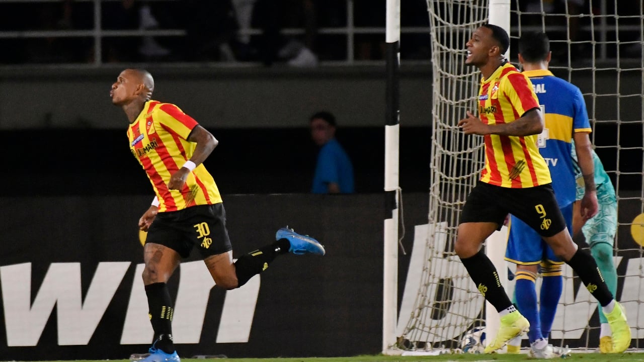 Arley Rodríguez fue el héroe para el Pereira en Copa Libertadores.
