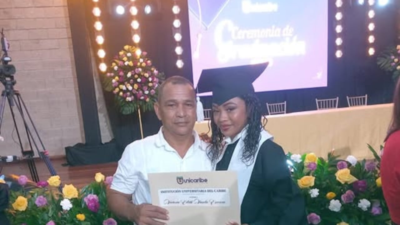 “Soy la hija del que vende raspao”: la historia de una universitaria que conmovió a las redes al honrar a su padre