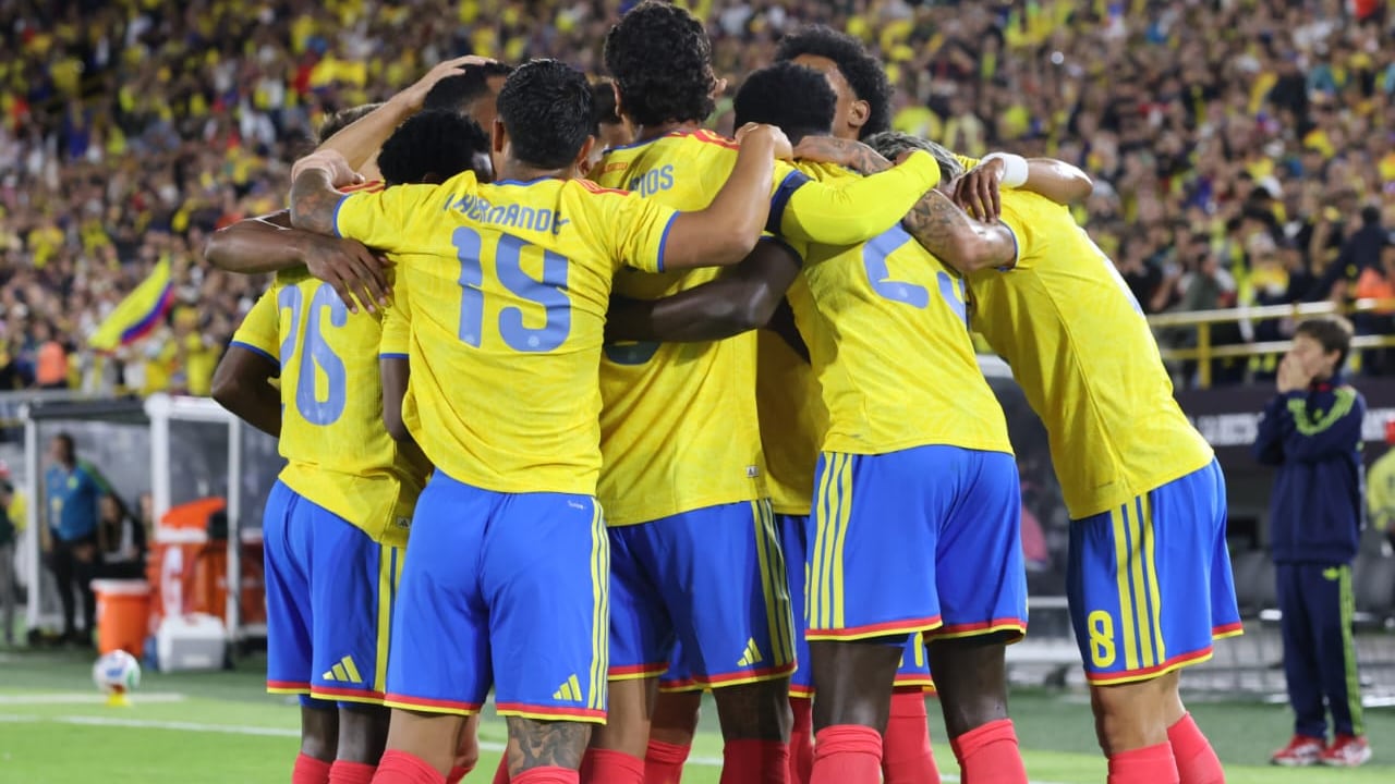 Selección Colombia en el amistoso ante Costa Rica previo al Mundial 2026