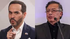 Abelardo de la Espriella y el presidente Gustavo Petro.