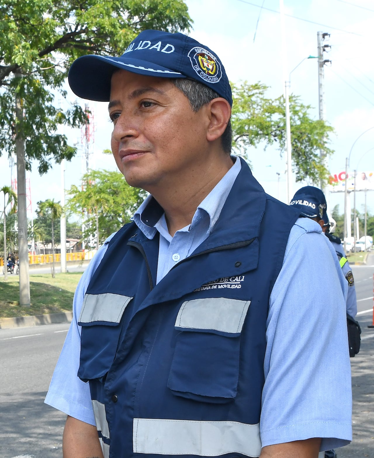 El nuevo secretario de Movilidad de Cali, Wilmer Tabares, contó que habrá presencia permanente de los agentes de tránsito en las vías de la ciudad para recuperar el control en la Cidad de Cali. Enero 6 de 2024 / Foto Wirman Rios / EL PAIS